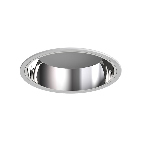 Ocla LED inbouwdownlighter 183mm 21,5W 830 3000K 90° matte reflector wit  levering inclusief niet dimbare LED driver