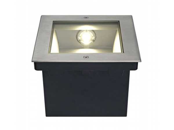 SLV 229381 Dasar LED Square edelstaal 34W LED 4000K asymm.