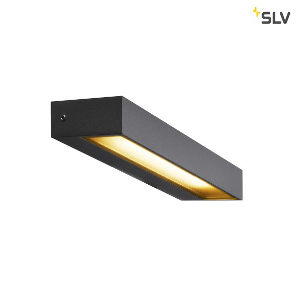 SLV 1002069 Pema wandlamp 7,7W 3000K IP54 antraciet