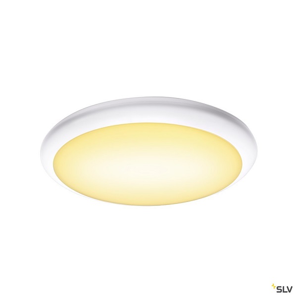 SLV 1005090 Ruba 42 LED opbouwarmatuur 22W 3000K+4000K kleur 930+940 instelbaar bij installatie met schakelaar wit