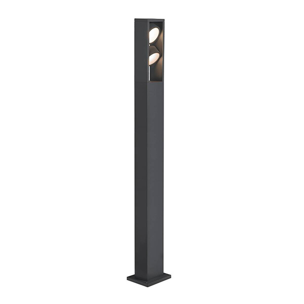 SLV 1005439 Eskina Frame 125 LED bolderarmatuur 27W 3000K+4000K kleur 830+840 instelbaar bij installatie niet dimbaar 95° antraciet IP65