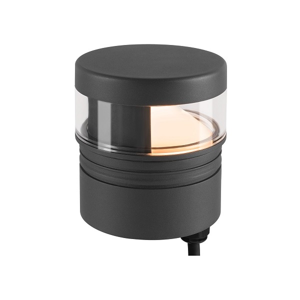 SLV 1007234 M-Pol S LED bolderarmatuur 180° 10W 827 2700K dimbaar IP65 antraciet