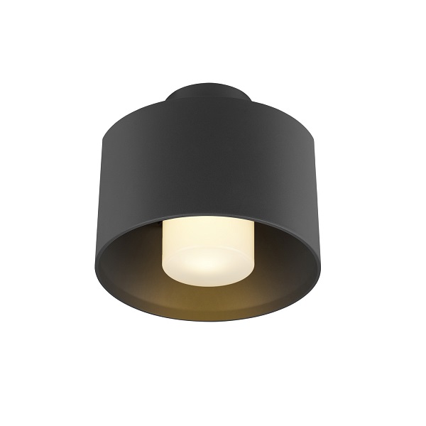 SLV 1008199 Photoni Cyl CL LED plafond opbouwarmatuur 1xE27 13W zwart