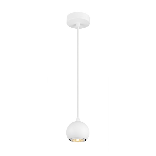 SLV 1008173 Light Eye 90 PD LED pendelarmatuur 1xGU10 51mm 6W wit
