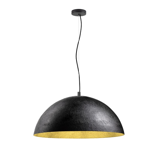SLV 1008538 Forchini 70 PD LED pendelarmatuur 1xE27 40W zwart/goud