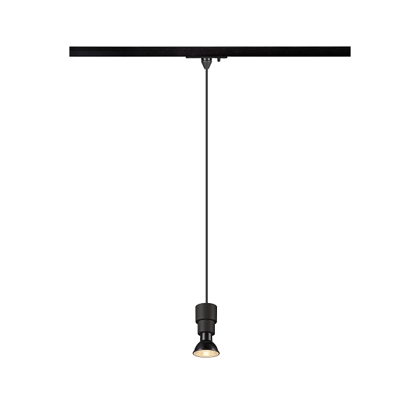 SLV Puri 2.0 Basic PD LED pendelarmatuur voor 1 fase rail 1xGU10 51mm 6W leverbaar in diverse uitvoeringen