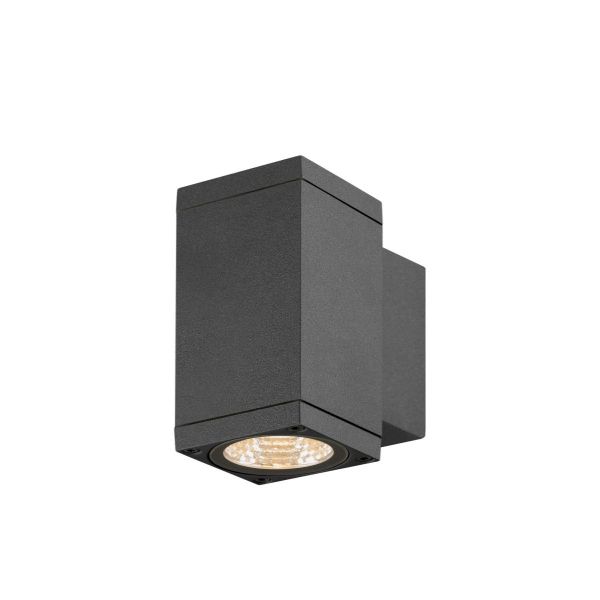 SLV 1010179 Theo Pro S WL up/down P1 6W 827 2700K antraciet 24° Dali dimbaar