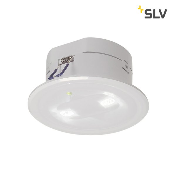 SLV 240006 P-LIGHT noodverlichting inbouw wit