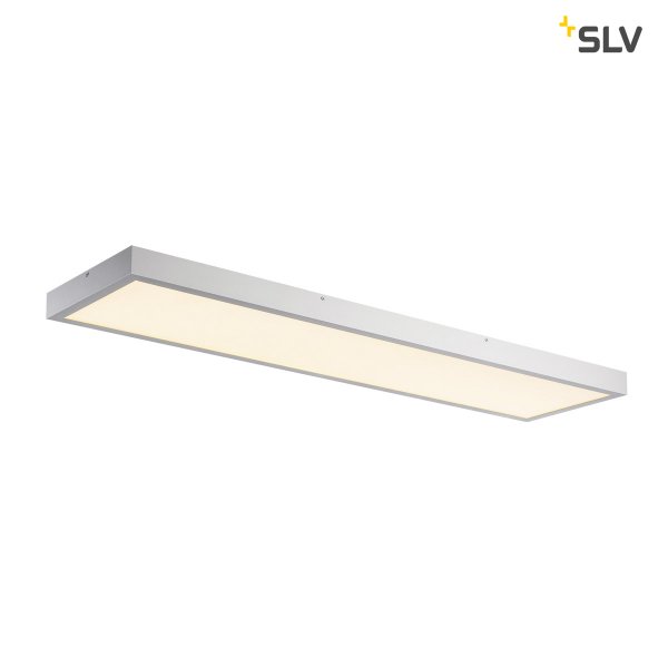 SLV Panel 1200x300 LED plafond opbouwarmatuur 45W dimbaar leverbaar in diverse uitvoeringen