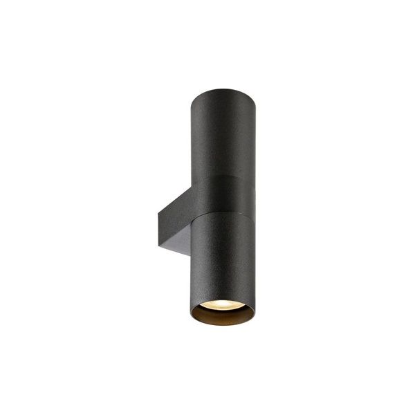 SLV 1011905 Enola 2.0 M WL Double wand opbouwarmatuur 2xGU10 51mm 10W dimbaar zwart