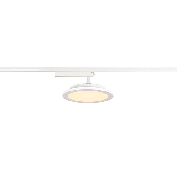 SLV 1004936 Panel track rond LED 1f rail armatuur 18W 3000K kleur 930 niet dimbaar wit