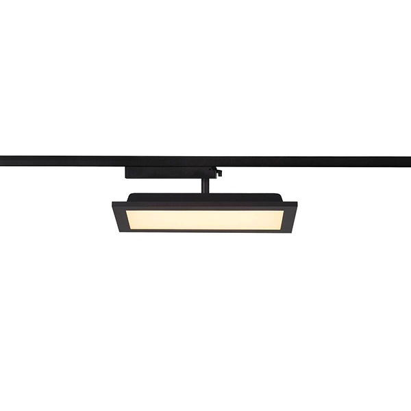 SLV 1004933 Panel track rechthoekig LED 1f rail armatuur 18W 3000K kleur 930 niet dimbaar zwart