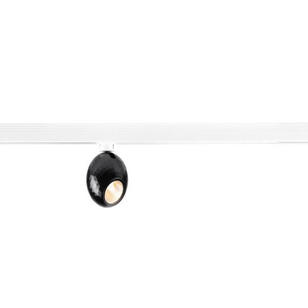 SLV 1010319 Dysko Phase LED armatuur voor 1 fase rail 6,7W 927 2700K wit 36° dimbaar