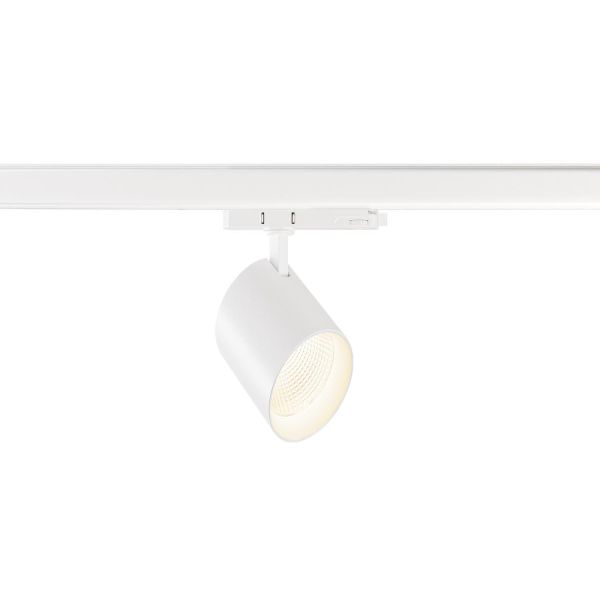 SLV 1008844 Trackspot V LED armatuur voor 3 fase rail 18W 930 3000K wit 36° niet dimbaar