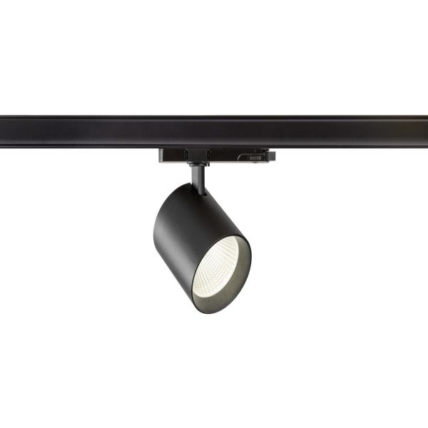 SLV 1008851 Trackspot V LED armatuur voor 3 fase rail 18W 940 4000K zwart 50° niet dimbaar