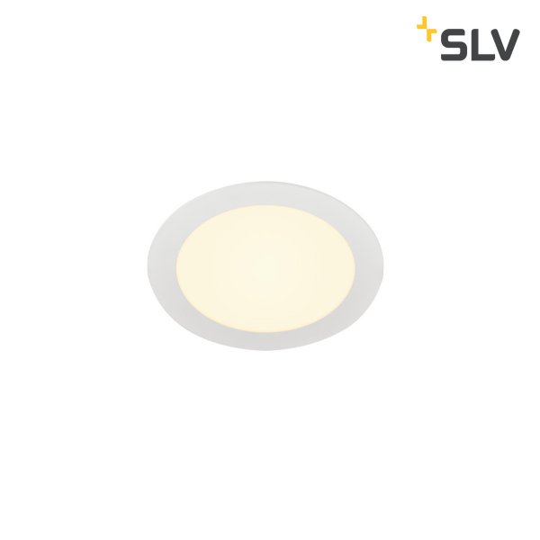 SLV 1003009 Senser 18 Round inbouw 9,7W LED 3000K wit