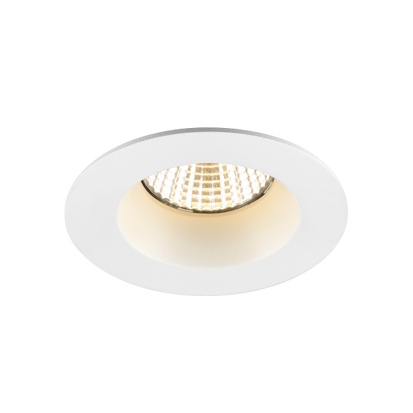 SLV 1007407 New Tria 68 DL LED inbouwspot rond vast 8,3W 930 3000K 38° dimbaar IP65 wit