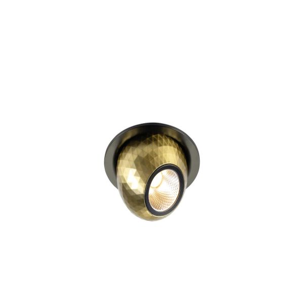 SLV 1010353 Dysko DL rond Phase LED inbouwspot kantelbaar 6,4W 927 2700K zwart 36° dimbaar