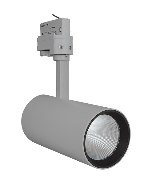 Ledvance D85 3f LED railspot 35W 930 3000K 24° NFL niet dimbaar grijs