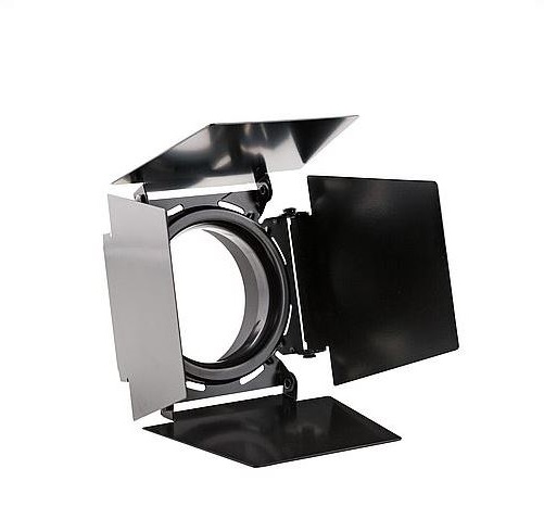 Interlight IL-TAB1522 barndoor voor IL-T15 en IL-T22 zwart