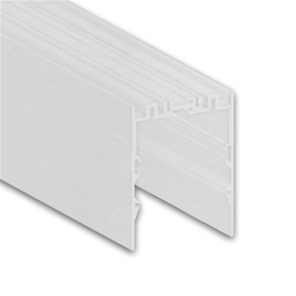 Galaxy 8107112 LL2 lichtlijnprofiel 2m wit RAL9010 up & down voor LED strips max. 5mm boven en 40mm onder