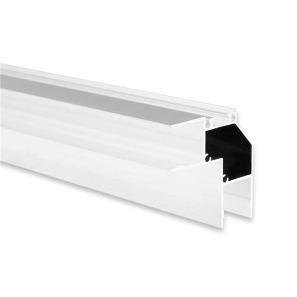 Galaxy 8123165 VA5 LED hoekprofiel 2m wit RAL9003 indirect voor LED strips max. 16mm