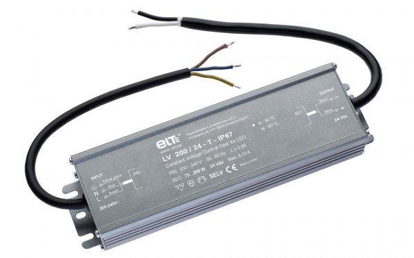 ELT 9907138 LV 320/24-T-IP67 200-240V 150...320W LED voeding 24V IP67