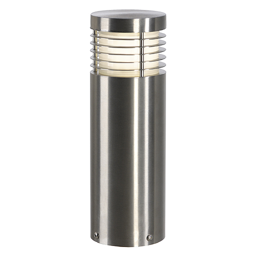 SLV 230063 Vap Slim 30 E27 spaarlamp 20W bolderarmatuur 30cm IP44 RVS geborsteld
