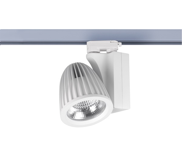 The Froxen 3f LED spot SLM 3000lm 31W 3000K kleur 830 38° wit
Railstraler met universele 3f railadaptor, geïntegreerde LEDdriver en reflector wideflood 38°