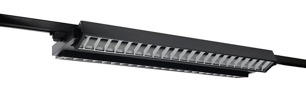 Raillux Duo 3f 72W 10000lm kleur 840 4000K 60° grijs