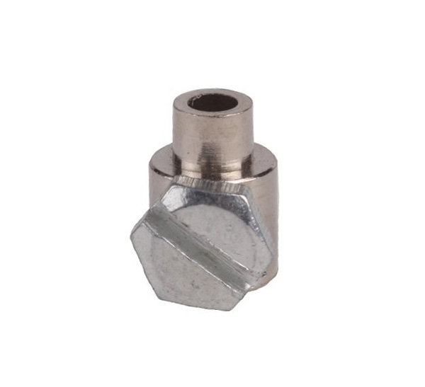 Firstlight schroefnippel Ø7x10 geschikt voor staaldraad maximaal 1,5mm 
