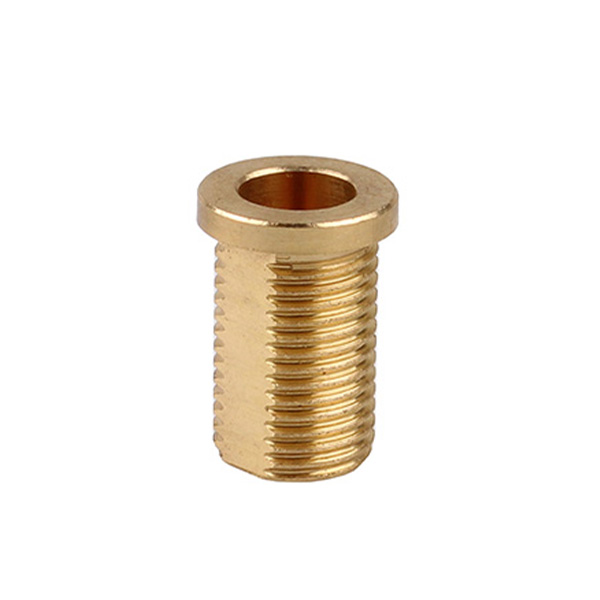 FL messing trompetnippel M10x1 buitendraad 17mm ronde kop afgeplat