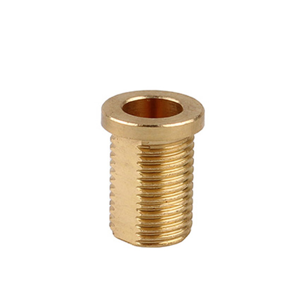 FL messing trompetnippel M10x1 buitendraad 15mm ronde kop afgeplat