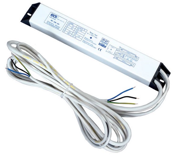 ELT 9616032 BE 158-EN-3 198-264V evsa voor TL-D 1x58W IP67 
