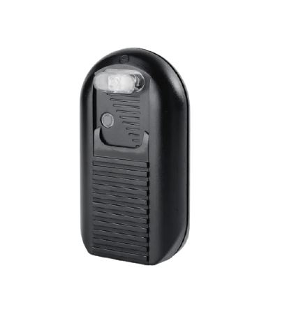 Tradim 31032 vloerdimmer 230V 40-500W gloeilamp, halogeenlamp 230V en 12V halogeenlampen met dimbare elektronische transformator met schuif zwart