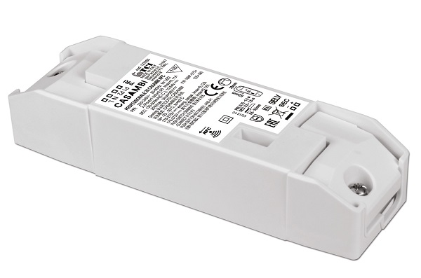 TCI 127655 Professionale 20 Casambi  NFC LED driver 125-500mA 1-20W opbouwmodel