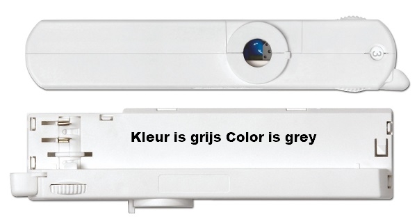 Nordic Global GA016-1 Super Pro Global 3f railadaptor met ingebouwde LED driver 40W 300-1050mA grijs