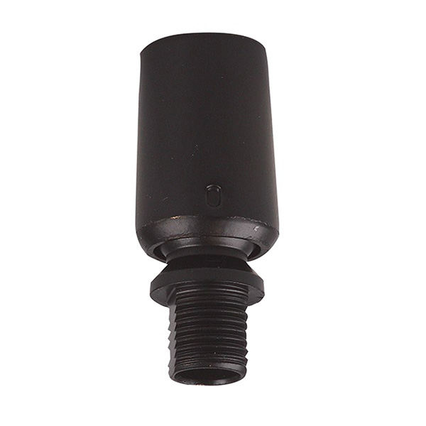 Firstlight messing kogelgewricht M10x1 binnen/buiten 16x37mm met stop medium kracht zwart