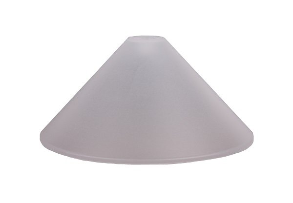 FL plafondkap kunststof schroefloos transparant