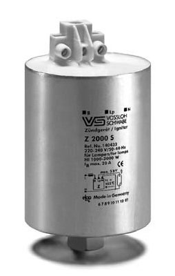 Vossloh Schwabe 140432 Z2000S 220-240V ontsteker
alleen per 3 stuks te bestellen
