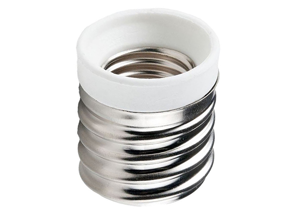 SPL verloopstuk E40 lampvoet naar E27 kunststof 60W