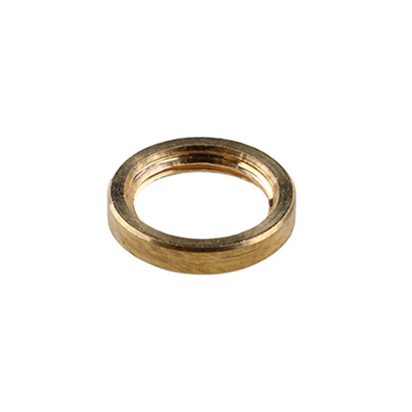 Firstlight moer rond M10x1 messing 13x2,5mm