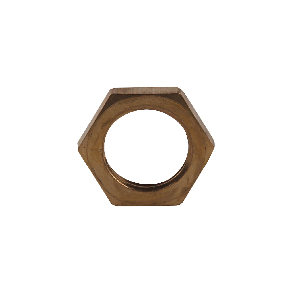 Firstlight moer M10x1 messing SW14x2 (sleutelwijdte 14)