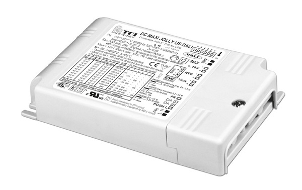 TCI 125504 DC Maxi Jolly SV DALI 50 1-10V push and dim multifunctionele LED driver AM/PWM opbouw