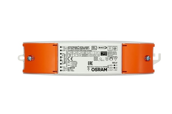 Osram Optotronic OTi Dali 30 220-240 700 NFC 1 LED driver 350-700mA 20W DALI dimbaar
