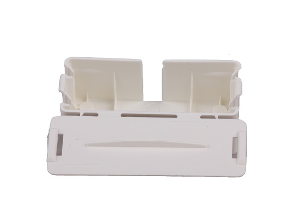 Steab kroonsteen doosje met deksel voor kroonsteen 3 voudig 2,5mm2 maximaal
