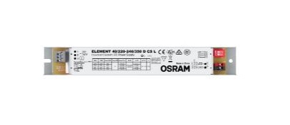 Osram Element EM Fit 40/220-240/350 D CS L LED driver 200mA 11-42W, 250mA 13,8-42W, 300mA 16,5-42W en 350mA 19,3-42W niet dimbaar