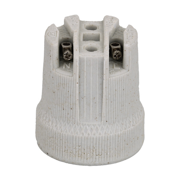 Firstlight lamphouder E27 porselein 2 x gat M4