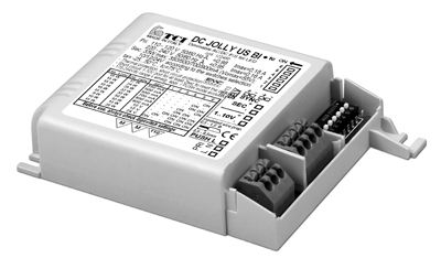 TCI 125450 DC Jolly US BI 1-10V push and dim multifunctionele LED driver inbouw
