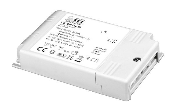TCI 122182 LED voeding 48V DC 70W K3 opbouw met trekontlasting